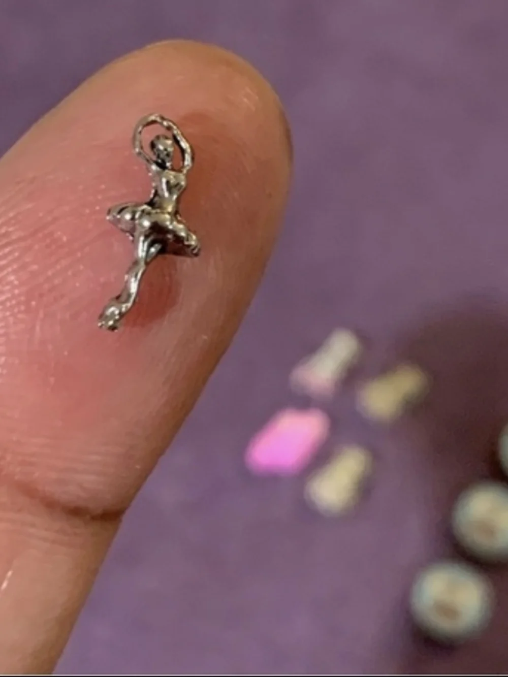 September Birthstone Mickey Ear Charm For Floating Lockets